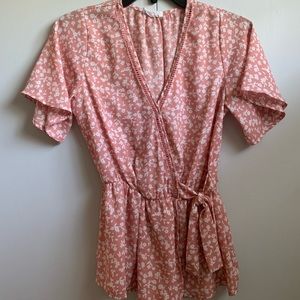 wrap around style top